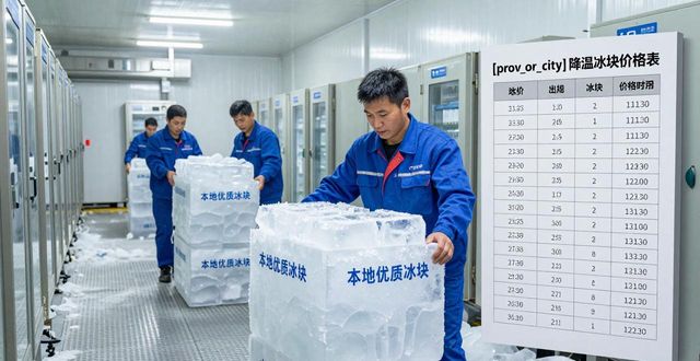 安阳降温冰块多少钱一吨？本地制冰厂报价来了
